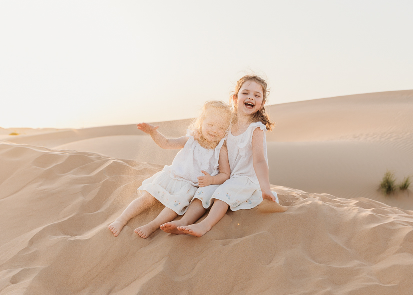 Girls Michelle Shrives Photography - Abu Dhabi Family Photographer